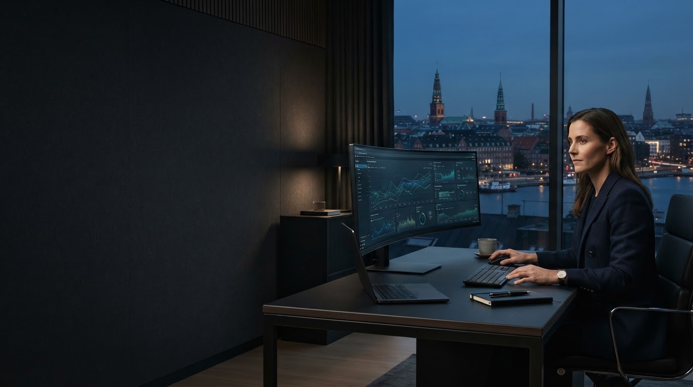 Dansk Monitor AI-platform der overvåger markedsdata og risiko i realtid